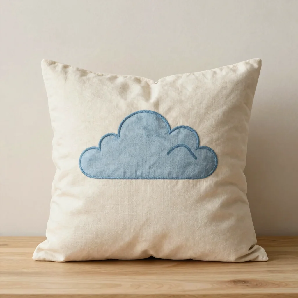 Cloud Patch Cushion